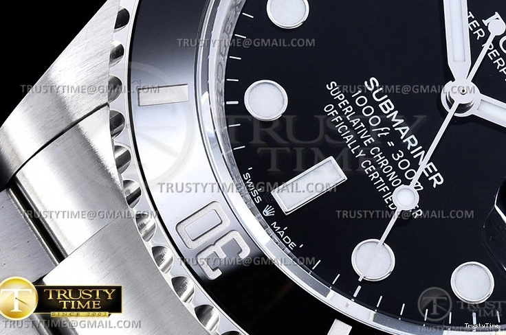 1016 WaterResistant ROLSUB0343A – Submariner 126610LN 41mm 904L SS SS Blk VSF A 1041